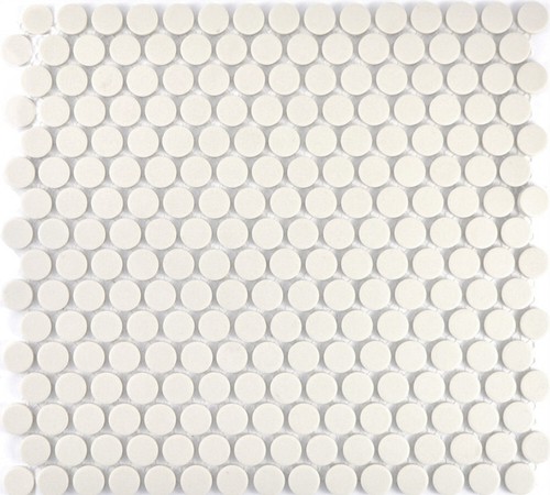 Mosaïque céramique beige - céramique,