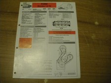 FICHE TECHNIQUE FORD MONDEO 1.8 TD