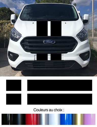 Double bande capot - bande, ford