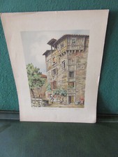 GRAVURE BARDAY TULLE ANCIEN