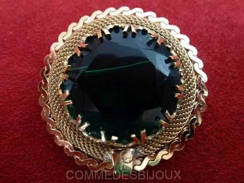 Broche vintage rosace - broche,