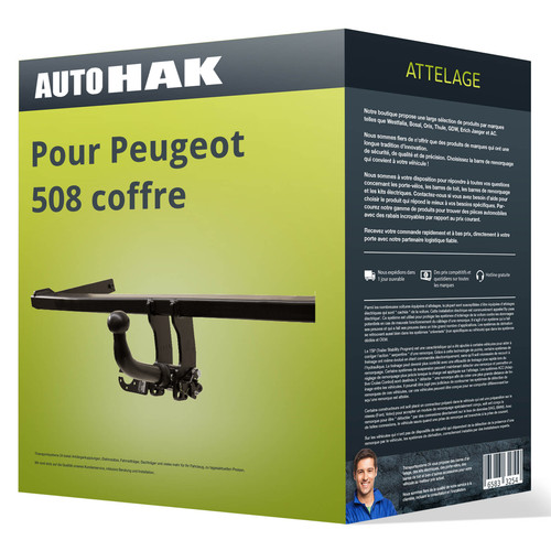 Attelage pour peugeot 508 - peugeot,