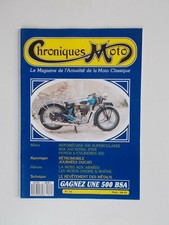 CHRONIQUES MOTO n°11 MOTOBECANE 500 SUPERCULASSE-BSA A50 ROYAL STAR-HONDA 6 cyl