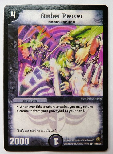 Carte duel masters amber - duel,