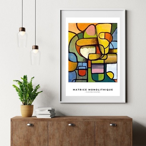 Art contemporain affiche
