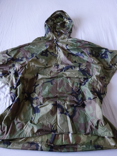 Helsport camo rain poncho - camo,
