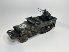 1/35  US Half-track M16 Quad Gun - WW2 . Pro painted