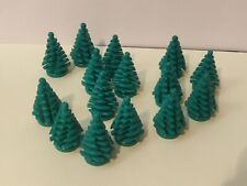 Lot 15 arbres Noël Lego sapins - jamais utilisés - parfait état - vrai Lego