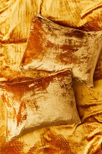 Neuf velours ecrasé coussin - neuf,