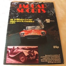 JAGUAR SPORTS  CARS AUTOCAR SPECIAL 1975  en anglais
