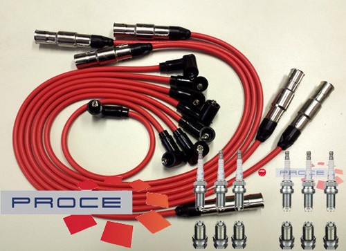 Ignition rouge bougies pour - rouge,