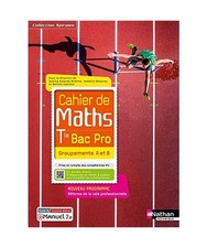 Cahier de maths - Term Bac Pro
