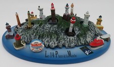 2017 ALCARA LA MAISON DU BOULANGER SNSM SAUVETAGE EN MER PHARES DIORAMA 17 FEVES