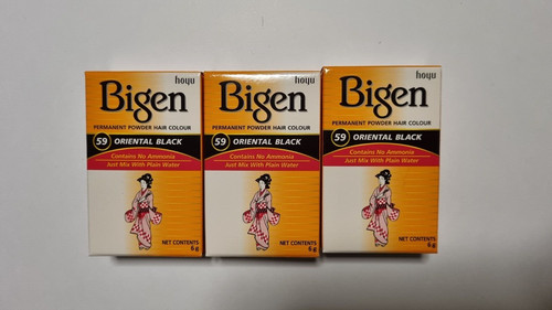 Bigen coloration noir lot - 59,
