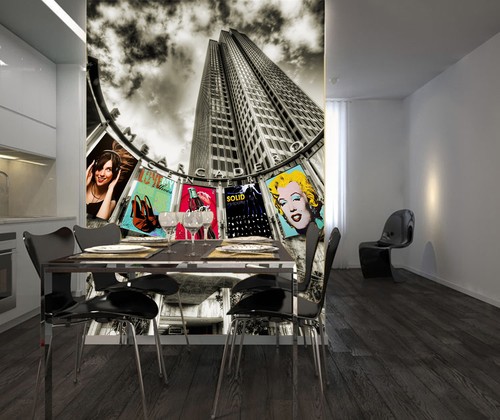 High rise poster - 3d, wall