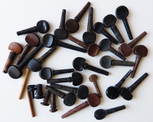 Lot cheville violon ancien - cheville, de