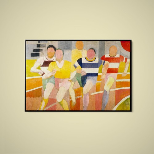 Robert delauney the runners - robert,
