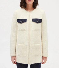 Claudie pierlot ecru tweed - ecru,
