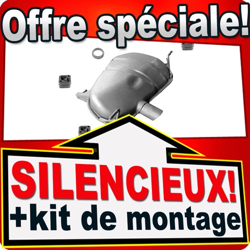 Silencieux arriere pour bmw - arriere,