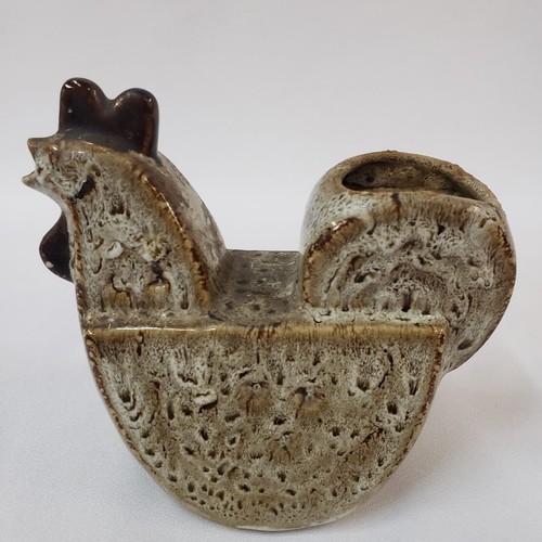 Pottery chicken hen rooster - pottery,