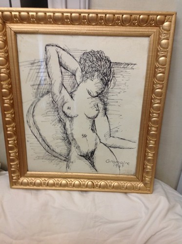 Marcel gromaire dessin - gromaire, à