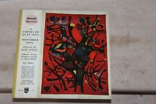 Lp de l'opéra de quat'sous a september song, de kurt weill (limited edition,n°)