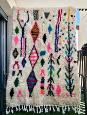 tapis azilal 100% tissé à la
