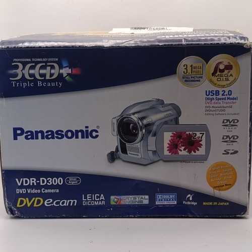 New panasonic vdr d300 - new,
