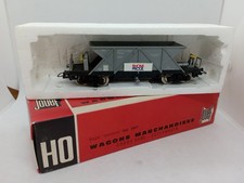 JOUEF, Échelle HO, Wagon trémie Rhone Progil, Fond ouvrant, Réf: 6575
