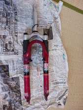 ROCK SHOX JUDY XC Fourche 26" V-Brake Cartridge System Années 1990 VTT Rouge ...