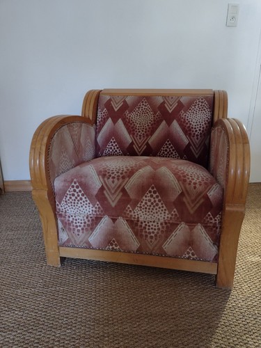 Fauteuil art déco - fauteuil,