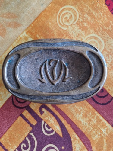 Ancien cendrier bronze - en,