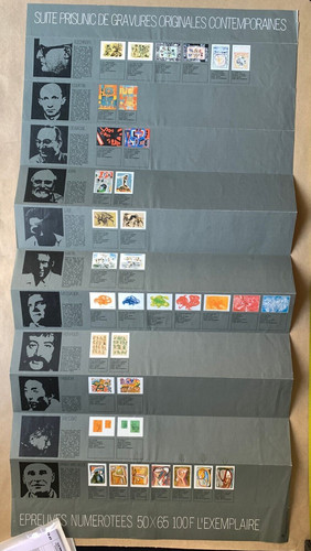 Suite prisunic gravures - suite,