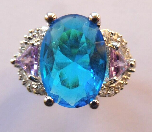 Bague fantaisie topaze - bague,