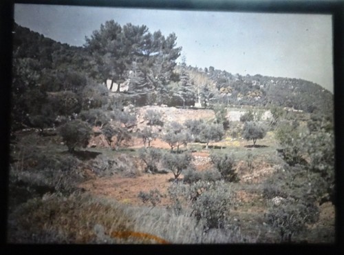 Autochrome paysage sud de - -,
