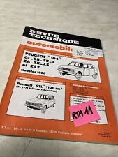 Peugeot 104 GL GR SR S ZA ZR