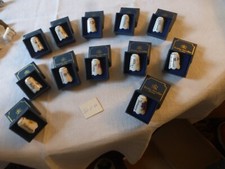 lot exceptionnel les mois de l'année porcelain allemande REUTTER 12 dès à coudre