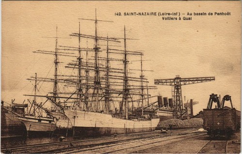 Cpa saint nazaire au - ak, saint-nazaire
