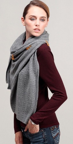 100 pure cashmere wrap - 100%,