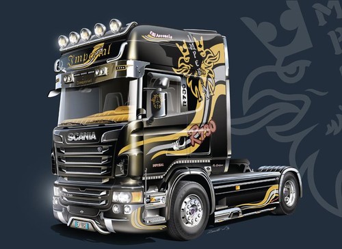 Scania r730 imperial 24 - r730, v8
