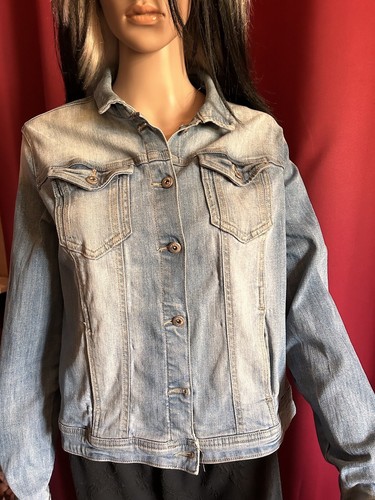 Blouson jean bleu - blouson, femme