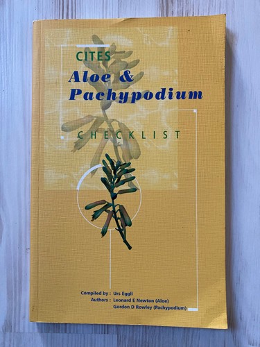 Aloe pachypodium checklist - &,