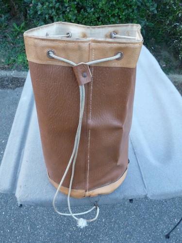 Sac polochon ancien - sac,