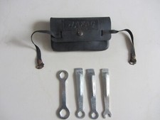 Trousse à outils vélo années 70 MAFAC avec 4 outils