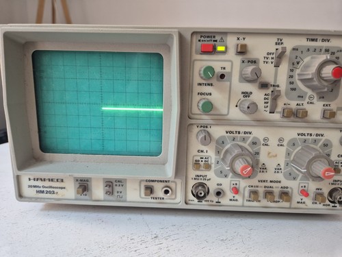 Hameg hm203 oscilloscope - hameg, hm203-7