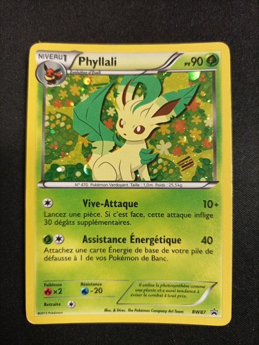 Carte pokémon phyllali bw87 - pokémon,