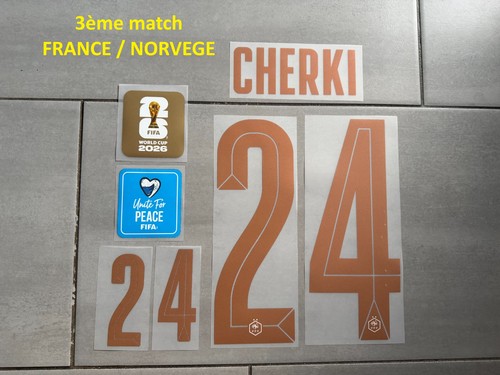 Flocage cherki maillot - cherki, #24