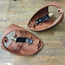 1936 1937 Chrysler Airflow Tail Light Housings Mounts Hot Rod Custom Lowrider