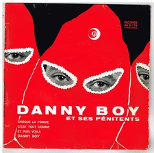 Danny BOY  et ses Pénitents    Croque la pomme   7" 45 tours EP