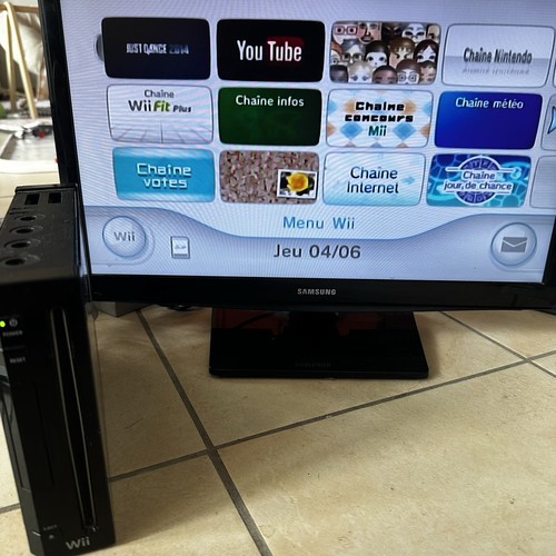 Console nintendo wii noire - wii,